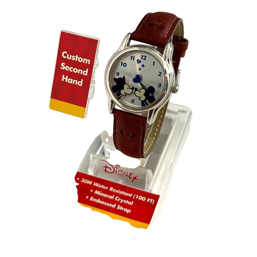 Vintage Disney Mickey Mouse Watch - New in Box Never Used Water Resistant
